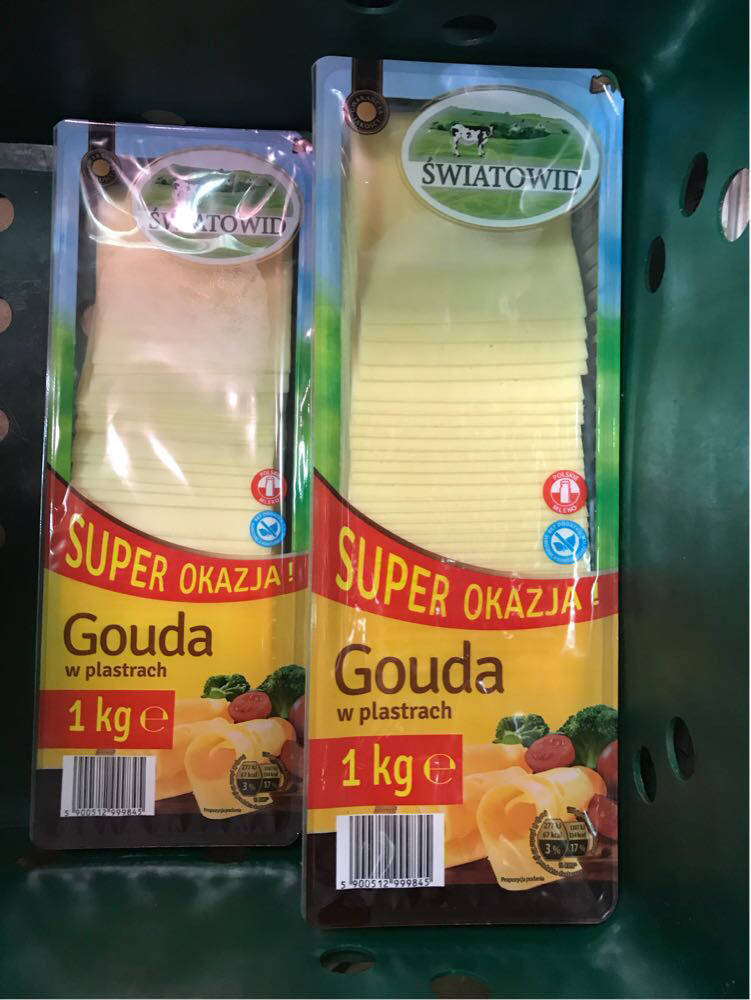 Сыр Гауда нарезка 1 кг Swiatowid Польша
Сыр Гауда нарезка 1 кг Swiatowid Польша