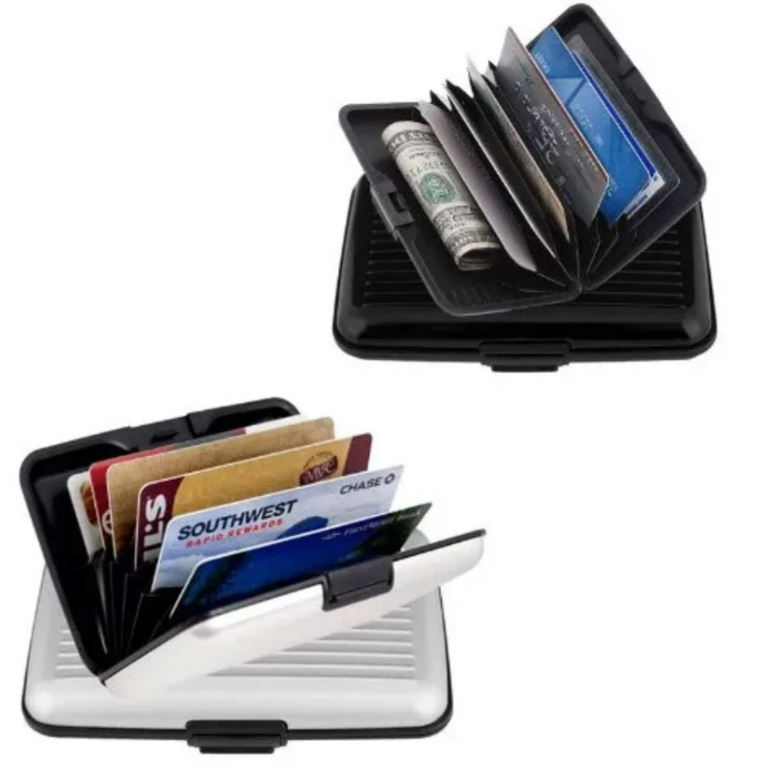 Футляр (кошелек) для кредитных карт, визиток и денег Security Credit Card Wallet, Серебряный
Футляр (кошелек) для кредитных карт, визиток и денег Security Credit Card Wallet, Серебряный