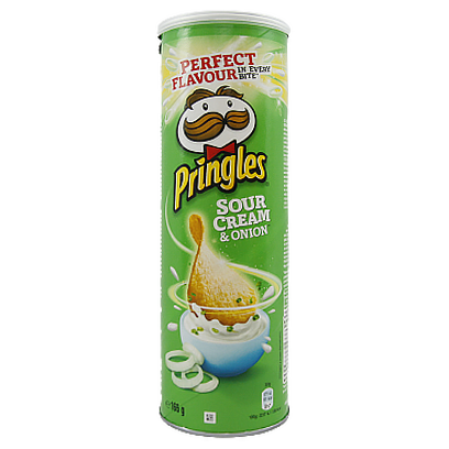 Чіпси Прінглс cметана та цибуля Pringles sour cream&onion 165g 19шт/ящ (Код : 00-00005348)
Чіпси Прінглс cметана та цибуля Pringles sour cream&onion 165g 19шт/ящ (Код : 00-00005348)