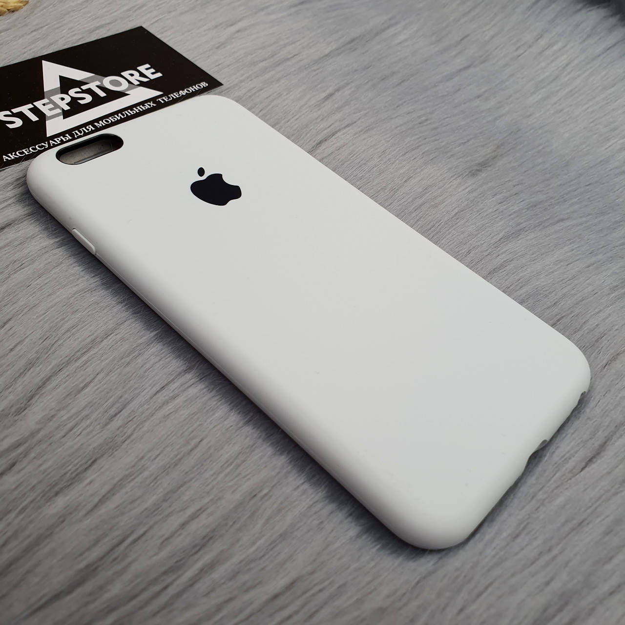 Чехол Silicone Case Full 360 для iPhone 6 plus / 6s plus с закрытым низом силиконовый противоударный soft Белый
Чехол Silicone Case Full 360 для iPhone 6 plus / 6s plus с закрытым низом силиконовый противоударный soft Белый