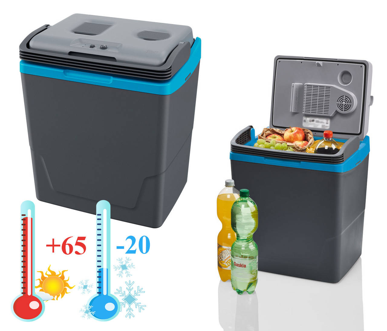 Туристический автомобильный холодильник Crivit CEK 29 B4 (30 л, 12/220Вт, Германия)
Туристический автомобильный холодильник Crivit CEK 29 B4 (30 л, 12/220Вт, Германия)