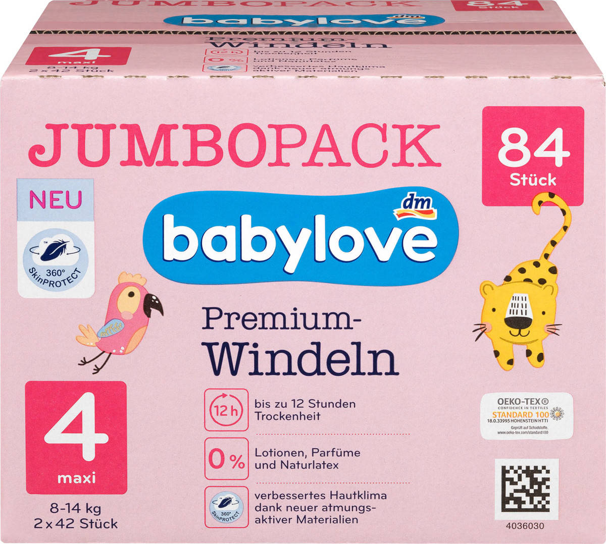 Дитячі підгузки Babylove 8-14кг 84 шт