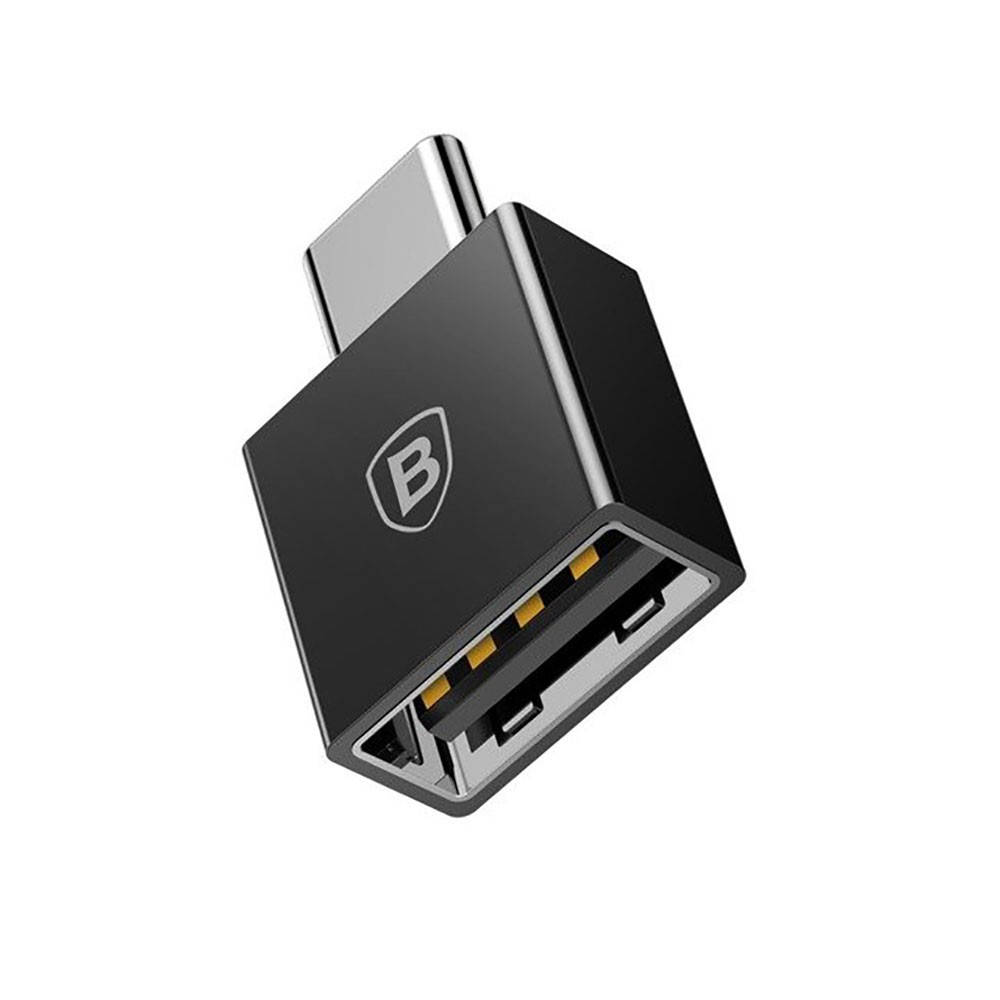 Адаптер-перехідникк Baseus Exquisite Type-C Male to USB Female Adapter Converter Black (CATJQ-B01)
Адаптер-перехідникк Baseus Exquisite Type-C Male to USB Female Adapter Converter Black (CATJQ-B01)
