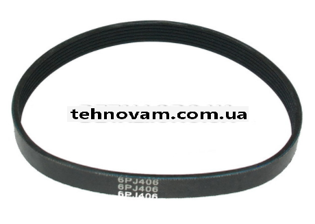 Ремень ручейковый 6PJ-406
Ремень ручейковый 6PJ-406