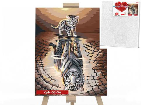 Набор для росписи картина по номерам на холсте "PAINTING BY NUMBERS" 30*40см эконом №4 "Тигр"
Набор для росписи картина по номерам на холсте "PAINTING BY NUMBERS" 30*40см эконом №4 "Тигр"