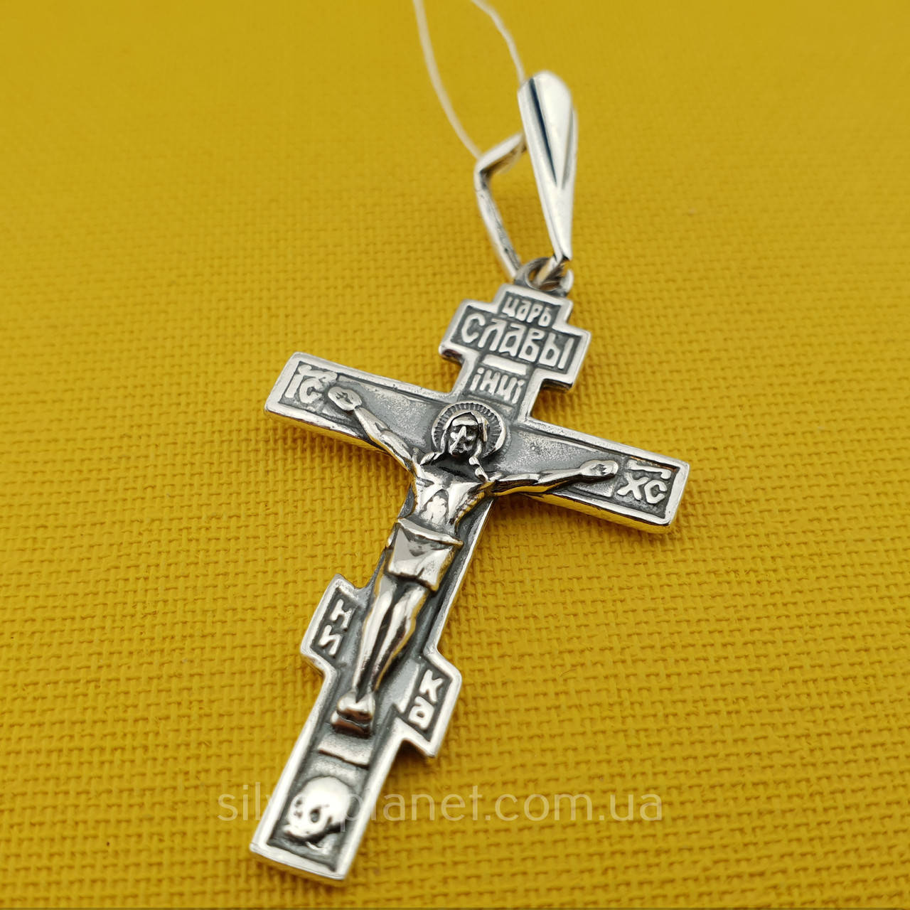 Серебряный крест. Кулон из 925 пробы. Мужской крестик 3919
Серебряный крест. Кулон из 925 пробы. Мужской крестик 3919