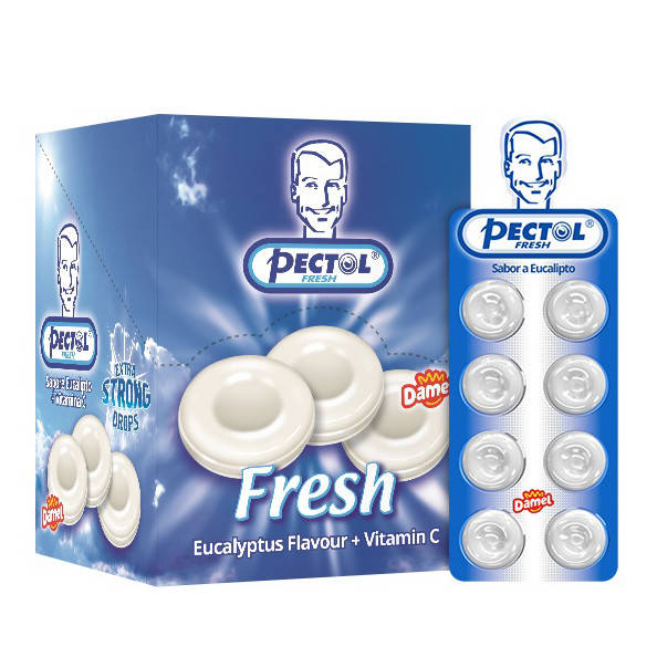 Леденцы Damel Pectol Eucalyptus Flavour + Vitamin C Эвкалипт+витамин С блистер 20гр, 24шт/уп
Леденцы Damel Pectol Eucalyptus Flavour + Vitamin C Эвкалипт+витамин С блистер 20гр, 24шт/уп