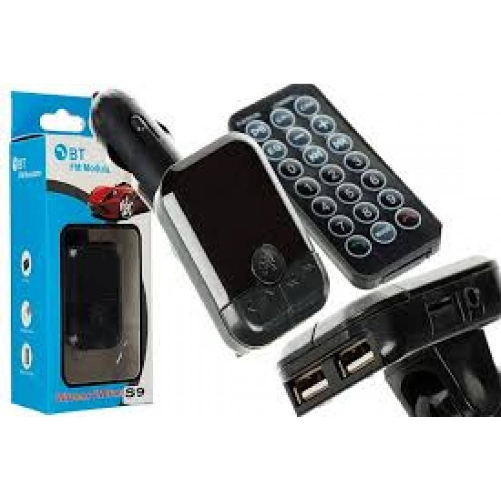 FM модулятор для авто Car Player S9 microSD/2USB, черный, пульт ДУ, трансмиттер для авто Car Player,
FM модулятор для авто Car Player S9 microSD/2USB, черный, пульт ДУ, трансмиттер для авто Car Player,