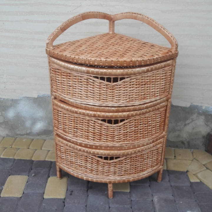 Комод угловой плетение из лозы
Комод угловой плетение из лозы