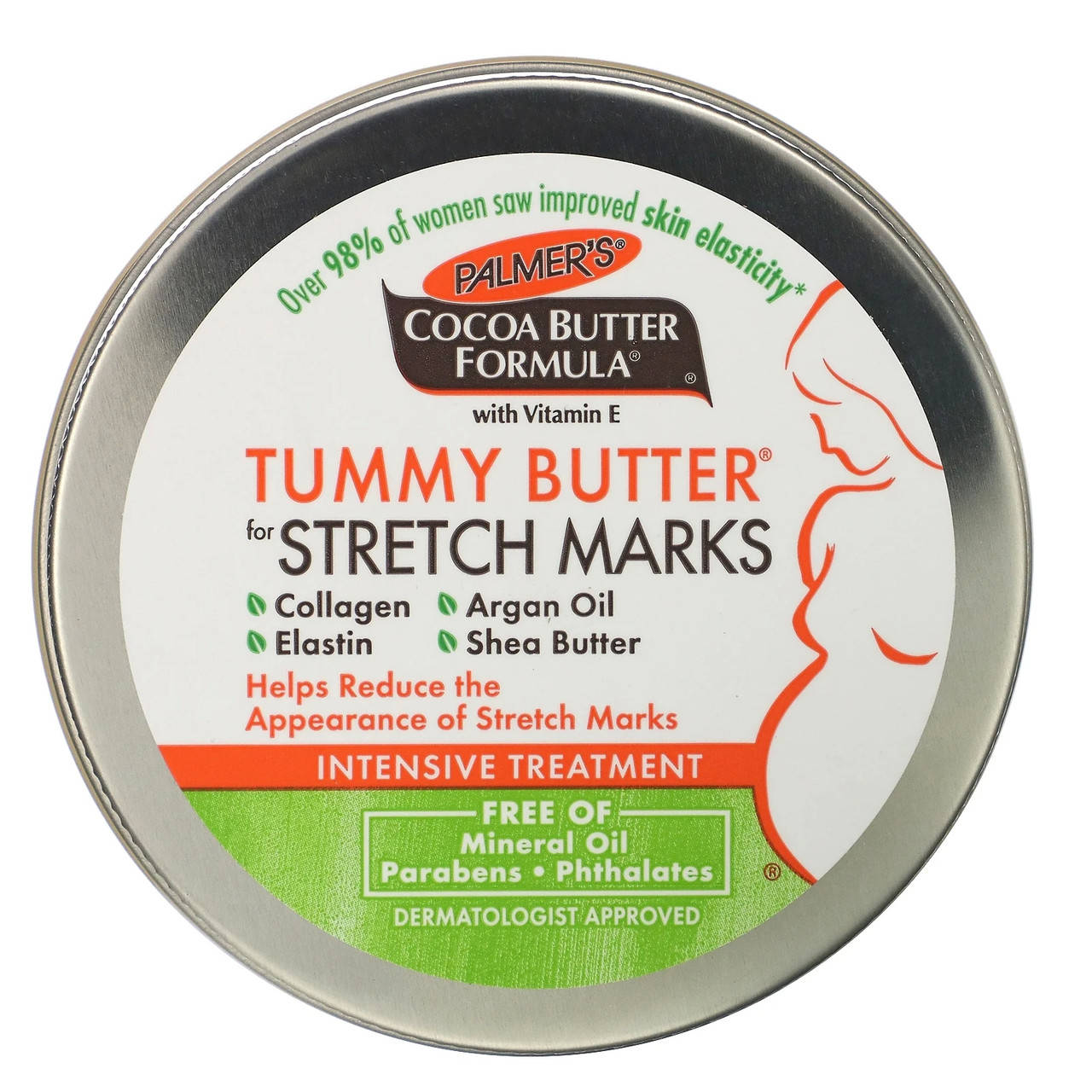 Масло какао Palmer's, Формула с какао-маслом, масло для живота Tummy Butter, против растяжек, 125 г (4,4
Масло какао Palmer's, Формула с какао-маслом, масло для живота Tummy Butter, против растяжек, 125 г (4,4