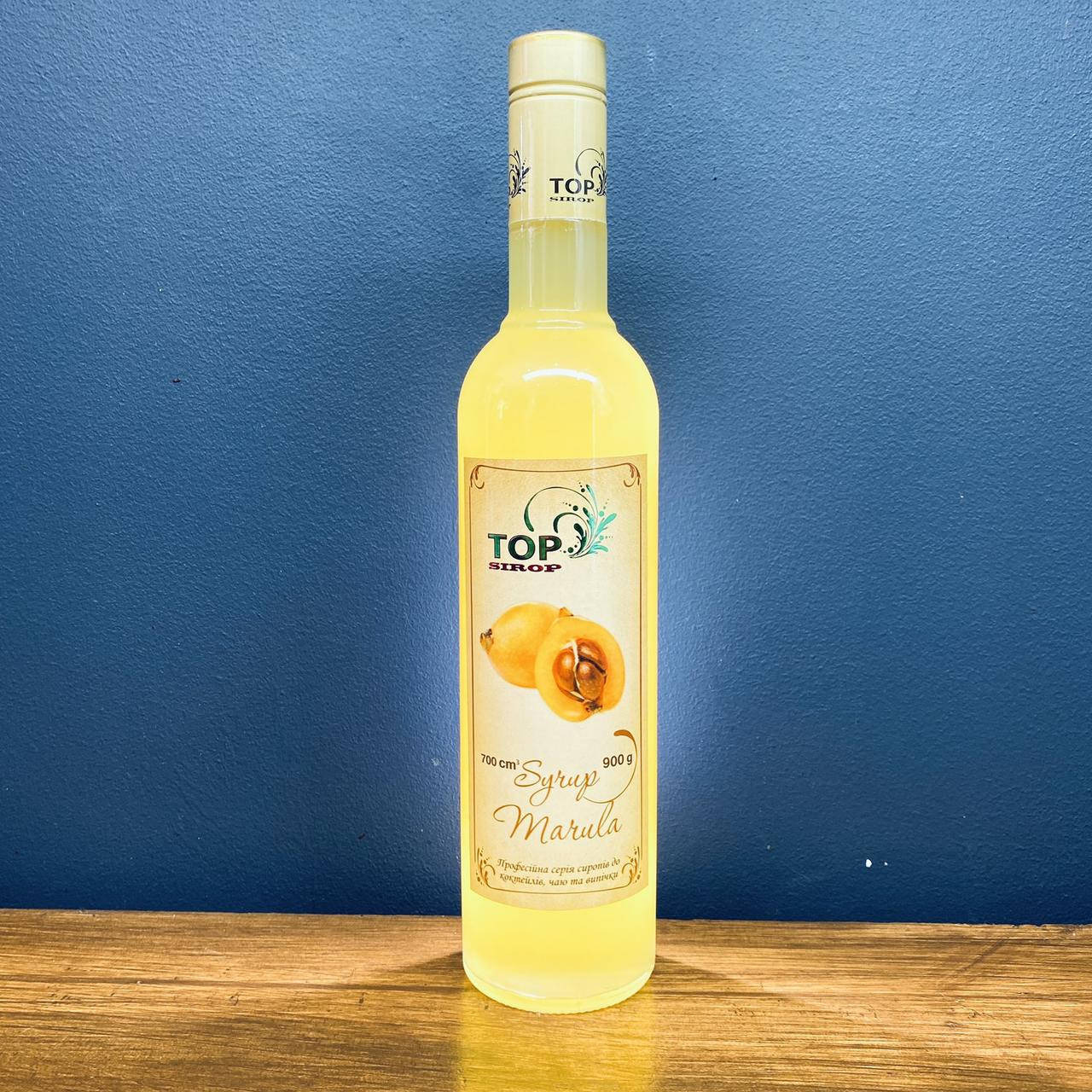 Cироп "Марула" 900г для коктелей, выпечки, кофе ТМ "TOP Sirop" 700мл в стекле 
Cироп "Марула" 900г для коктелей, выпечки, кофе ТМ "TOP Sirop" 700мл в стекле