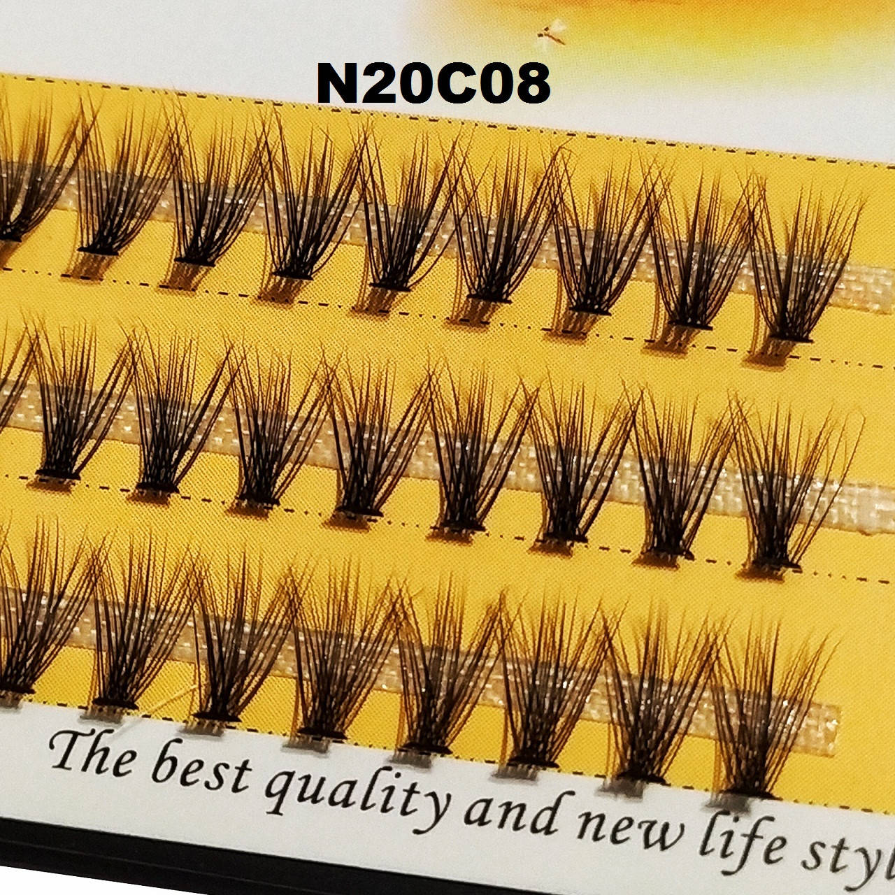 Ресницы Nesura Eyelash 20D, 8 мм, изгиб C, 0,07, 60 пучков Несура ресницы пучками, пучковые, Черный
Ресницы Nesura Eyelash 20D, 8 мм, изгиб C, 0,07, 60 пучков Несура ресницы пучками, пучковые, Черный