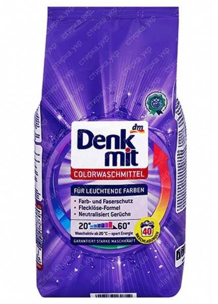 Стиральный порошок для активной защиты цвета 40 стирок, 2,7 кг Denkmit Aktiv-Schutz Colorwaschmittel
Стиральный порошок для активной защиты цвета 40 стирок, 2,7 кг Denkmit Aktiv-Schutz Colorwaschmittel