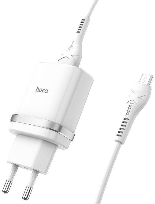 Сетевое зарядное устройство с поддержкой быстрой зарядки Hoco C12Q + micro USB Cable 18W 3A White, Белый
Сетевое зарядное устройство с поддержкой быстрой зарядки Hoco C12Q + micro USB Cable 18W 3A White, Белый