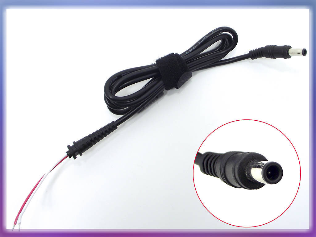 DC кабель (5.5*3.0+Pin) для Samsung (40W - 120W). От блока питания к ноутбуку. Кабель с ферритовым фильтром и
DC кабель (5.5*3.0+Pin) для Samsung (40W - 120W). От блока питания к ноутбуку. Кабель с ферритовым фильтром и