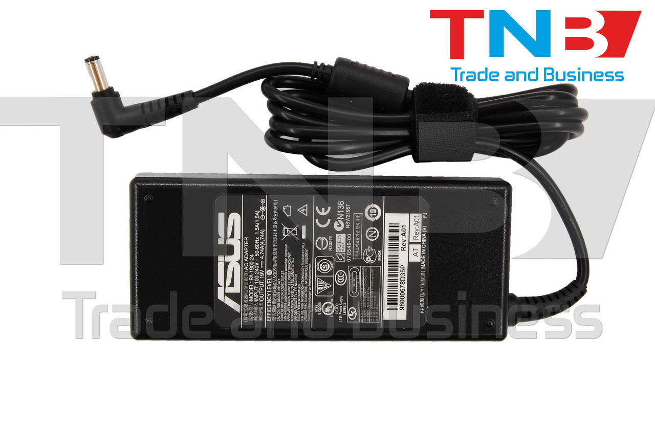 Блок питания ASUS X450 X50 X501 X502 X51 X54 X550 X552 X58 X62 X64 X70 K53T 19V/4.74/90W 100% ОРИГИНАЛ 
Блок питания ASUS X450 X50 X501 X502 X51 X54 X550 X552 X58 X62 X64 X70 K53T 19V/4.74/90W 100% ОРИГИНАЛ