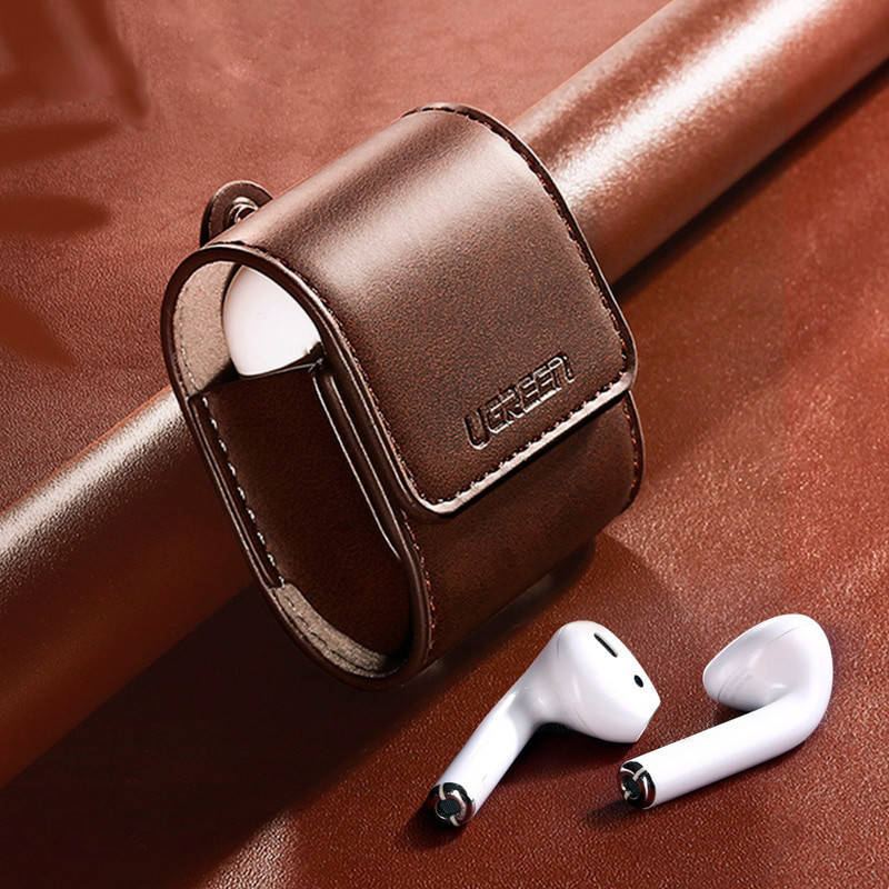 Кожаный кейс-чехол для наушников AirPods Ugreen Case Cover for Apple AirPods LP170 60516 (Коричневый)
Кожаный кейс-чехол для наушников AirPods Ugreen Case Cover for Apple AirPods LP170 60516 (Коричневый)