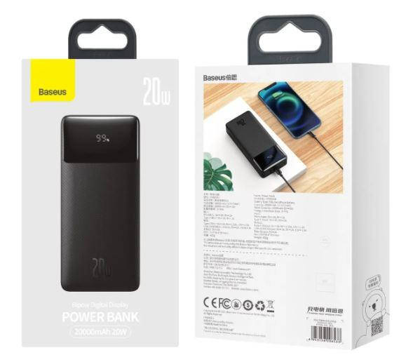 Power Bank Повербанк BASEUS 30000 mAh 20W 3A I внешний аккумулятор I павербанк I зарядка | мощный павербанк
Power Bank Повербанк BASEUS 30000 mAh 20W 3A I внешний аккумулятор I павербанк I зарядка | мощный павербанк