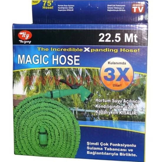Шланг садовый поливочный X-hose 22,5 метра ЗЕЛЕНЫЙ | Поливочный шланг с распылителем
Шланг садовый поливочный X-hose 22,5 метра ЗЕЛЕНЫЙ | Поливочный шланг с распылителем