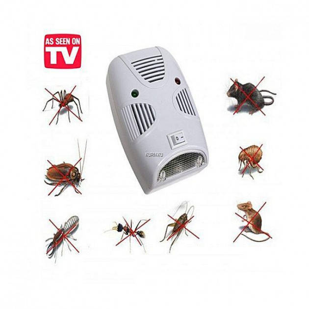 Электромагнитный отпугиватель тараканов мышей мух комаров Riddex Quad Pest Repelling Aid а
Электромагнитный отпугиватель тараканов мышей мух комаров Riddex Quad Pest Repelling Aid а