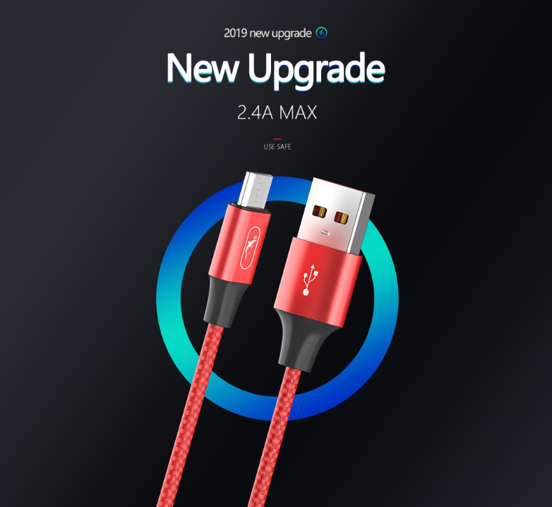 Кабель SК Ydоlphin 2.4A USB - Micro USB 1 метр WE41890 Черный, красный, золотистый
Кабель SК Ydоlphin 2.4A USB - Micro USB 1 метр WE41890 Черный, красный, золотистый