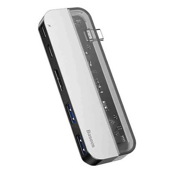 USB-хаб Baseus Transparent Series Type-C Multifunctional HUB Adapter CAHUB-TD0G (Серый)
USB-хаб Baseus Transparent Series Type-C Multifunctional HUB Adapter CAHUB-TD0G (Серый)