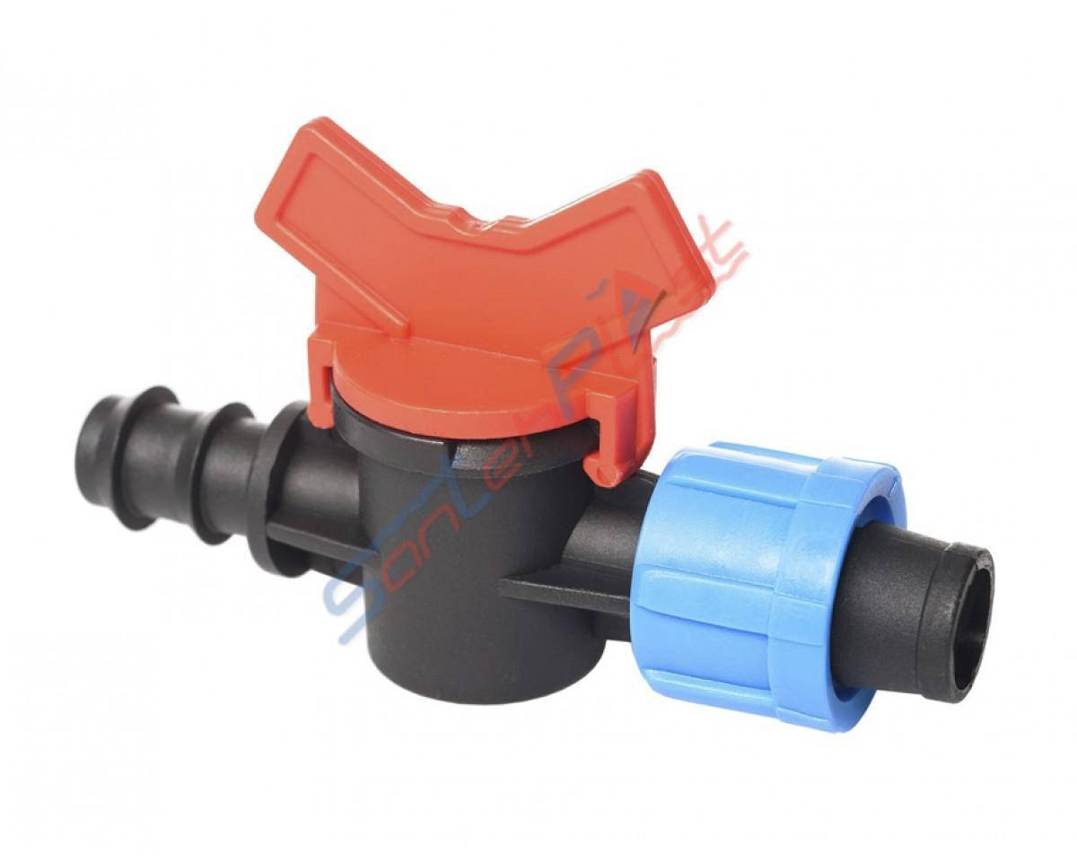 Кран переходной редукционный с капельной ленты на трубку
Кран переходной редукционный с капельной ленты на трубку