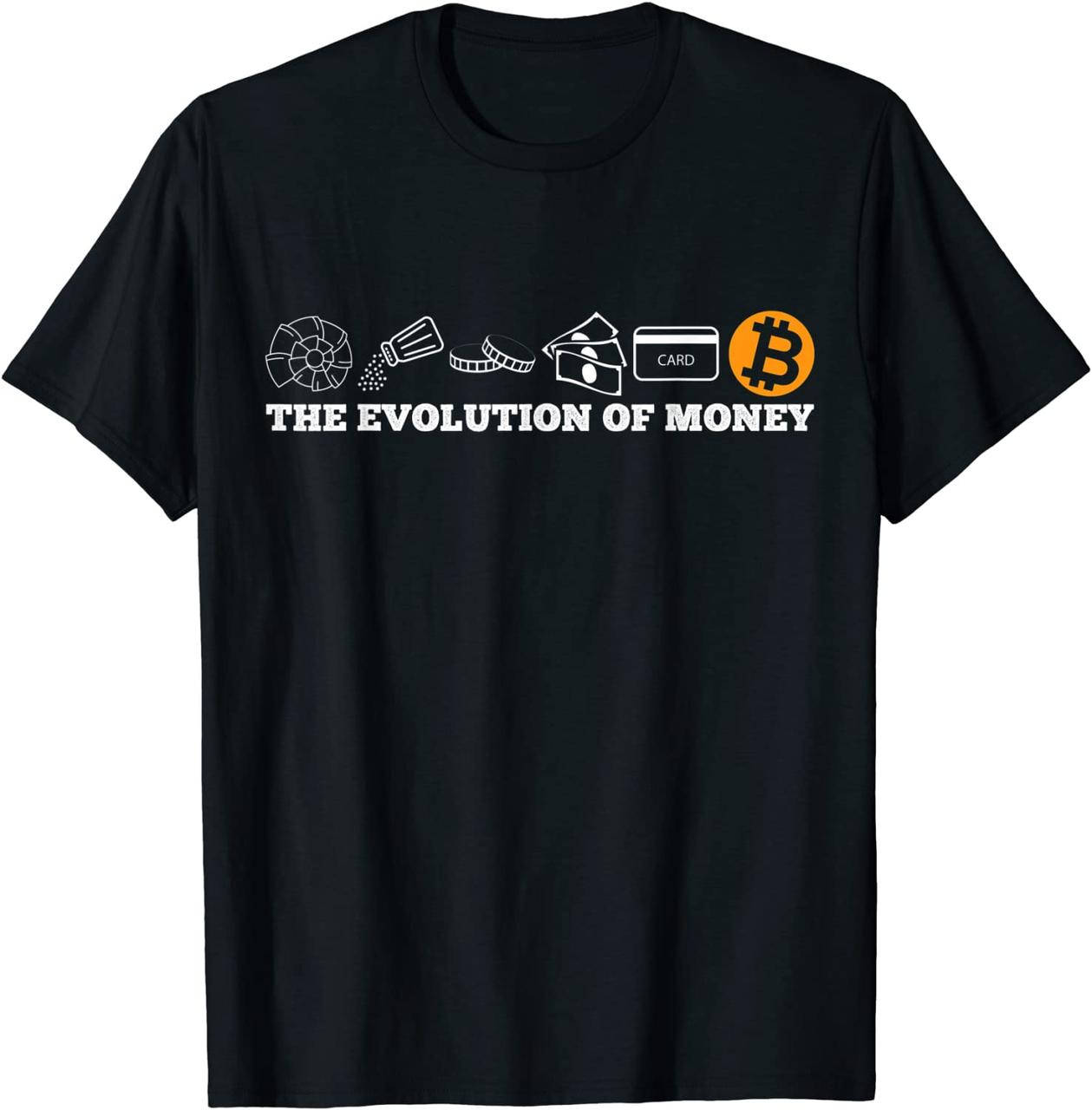 Футболка с принтом "The evolution of money bitcoin btc crypto cryptocurrency T-Shirt" Push IT M
Футболка с принтом "The evolution of money bitcoin btc crypto cryptocurrency T-Shirt" Push IT M