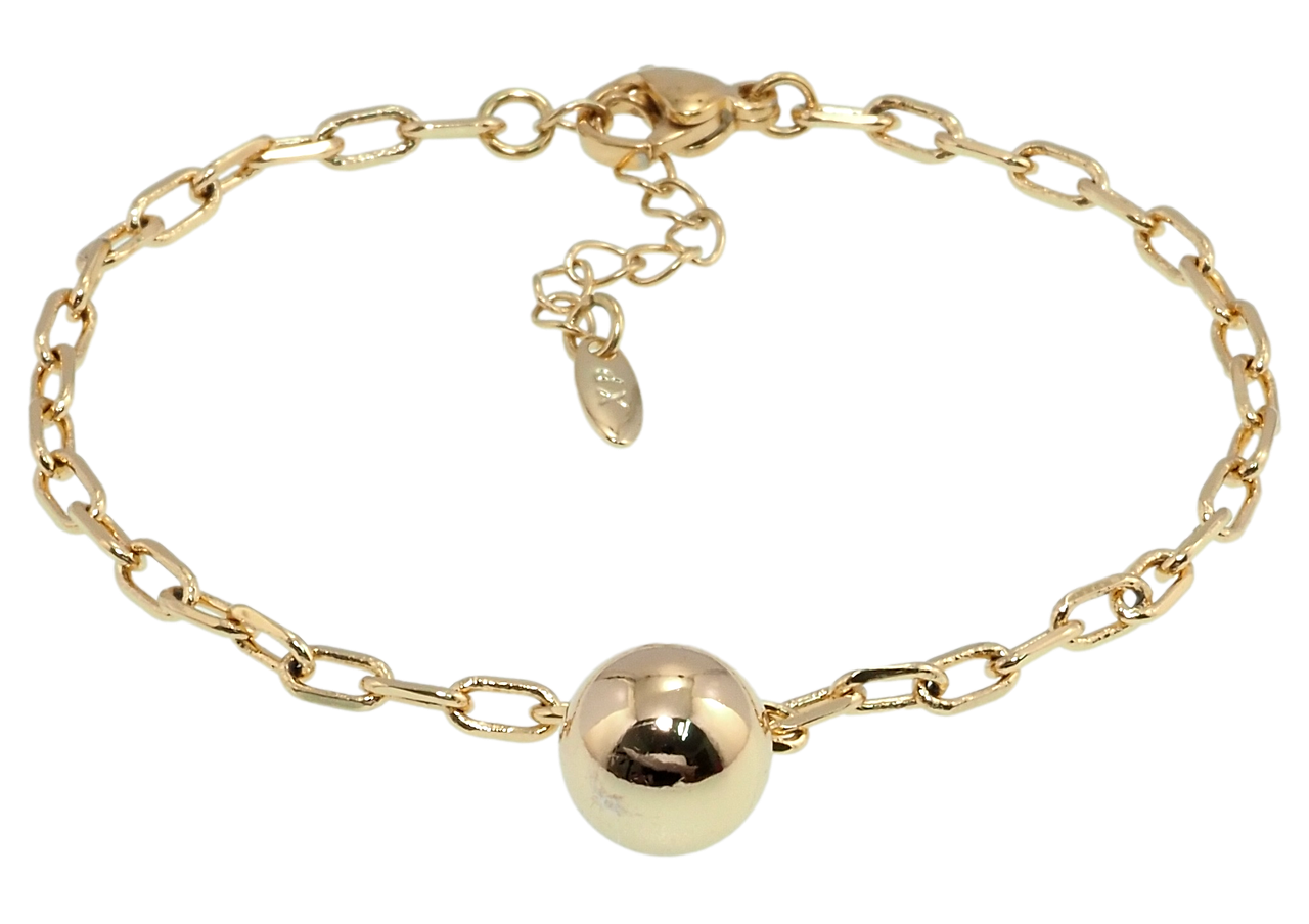 Браслет Xuping Позолота 18K "Якорное плетение с шариком" длина с доп.цепочкой 17.5-20.5см х 3мм
Браслет Xuping Позолота 18K "Якорное плетение с шариком" длина с доп.цепочкой 17.5-20.5см х 3мм