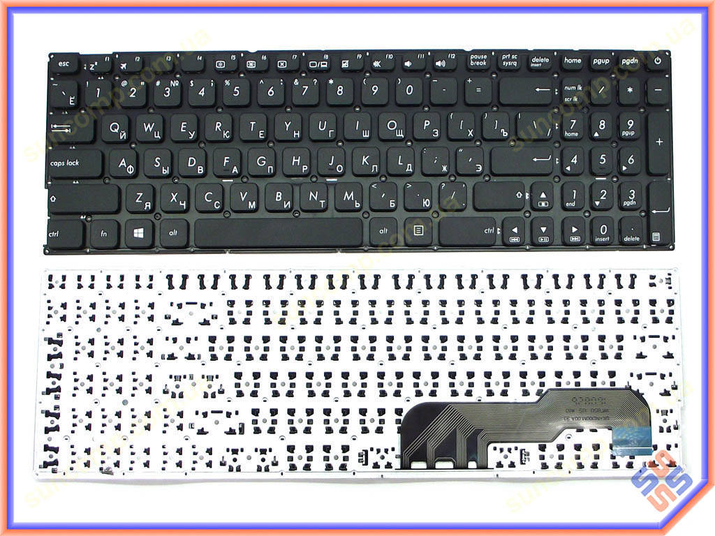 Клавиатура для ASUS X541, X541LA, X541S, X541SA, X541UA, R541, R541U ( RU Black без рамки)., Черный
Клавиатура для ASUS X541, X541LA, X541S, X541SA, X541UA, R541, R541U ( RU Black без рамки)., Черный