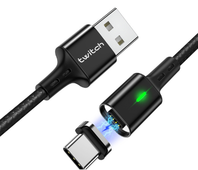 Кабель магнітний для зарядки телефону Twitch T03 USB Type-C Android 100см |3A| Чорний, Черный
Кабель магнітний для зарядки телефону Twitch T03 USB Type-C Android 100см |3A| Чорний, Черный
