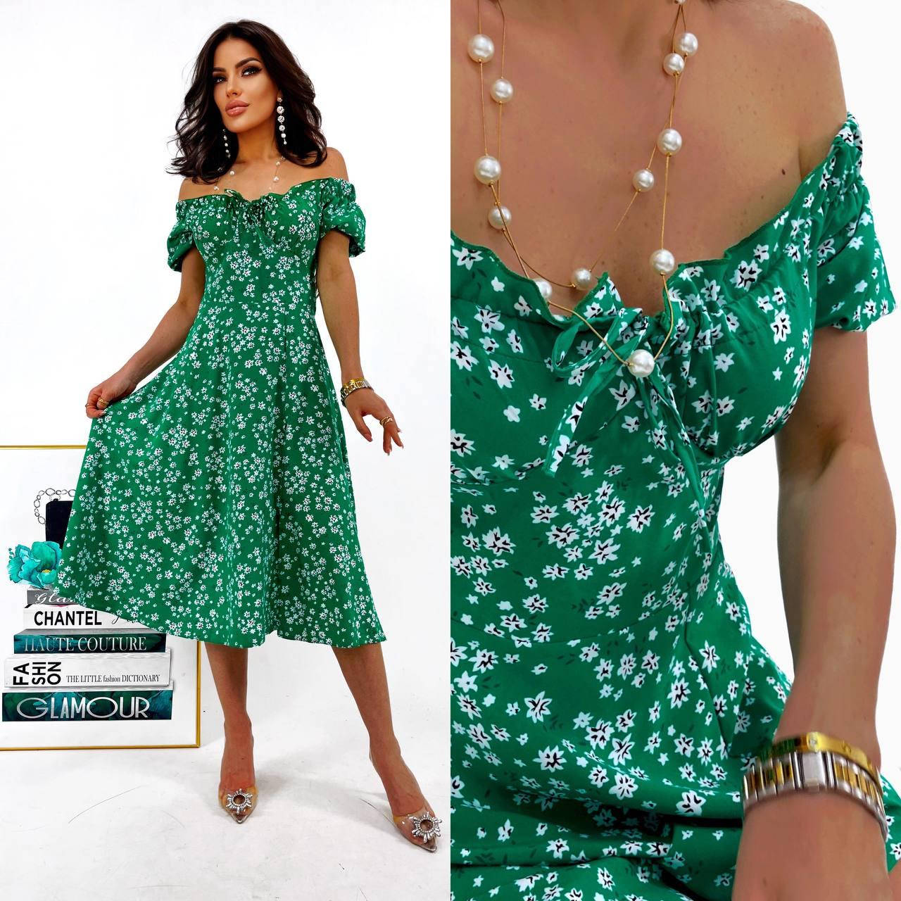 Женское платье с разрезом на ноге на лето (S, M, L, XL, 2XL) (цвета: мокко, зеленый, голубой) Зеленый, 2XL
Женское платье с разрезом на ноге на лето (S, M, L, XL, 2XL) (цвета: мокко, зеленый, голубой) Зеленый, 2XL