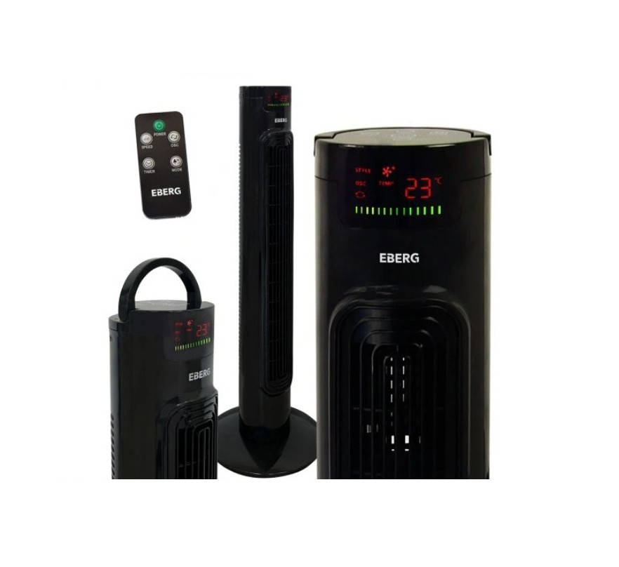 Вентилятор колонный черный AIRO 85
Вентилятор колонный черный AIRO 85