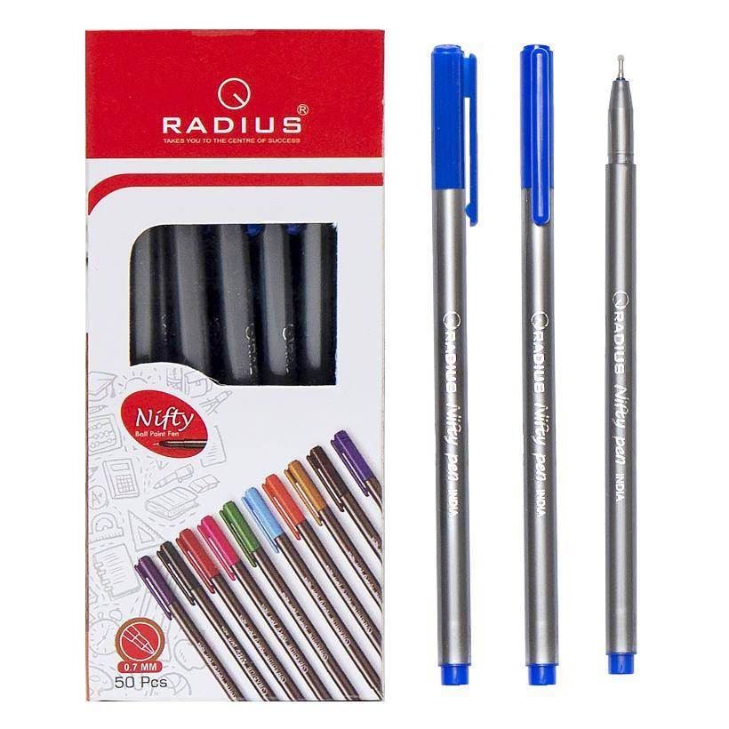 Ручка шариковая " Radius", цвет синий 
Ручка шариковая " Radius", цвет синий
