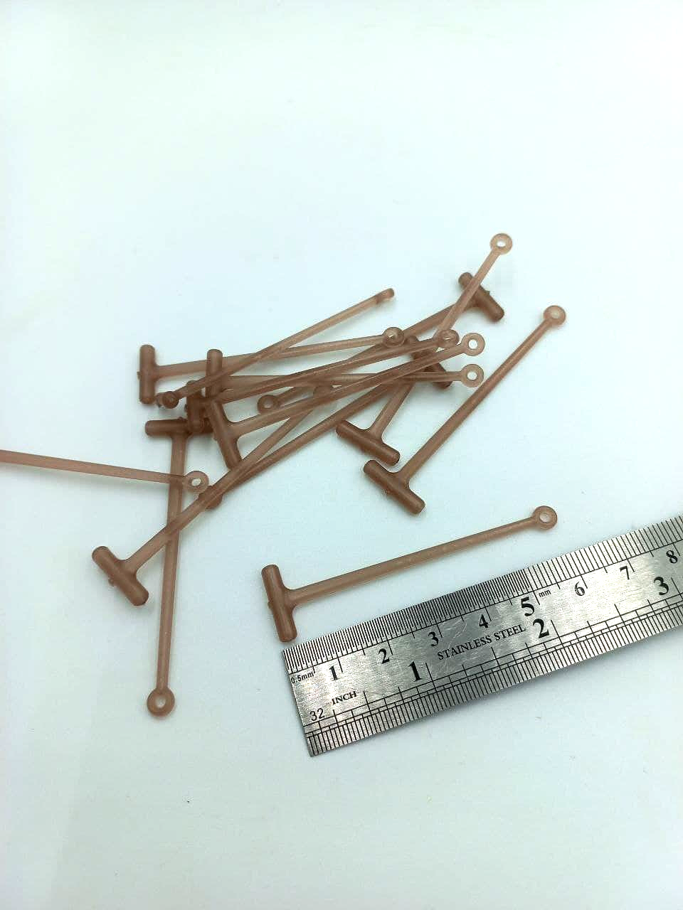 Боковой отвод для рыбалки 60мм (Поводки Отводы для поводков), Коричневый 
Боковой отвод для рыбалки 60мм (Поводки Отводы для поводков), Коричневый