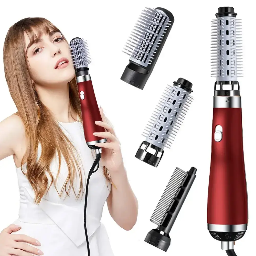 Фен электрический ионный 3 в 1 Hair Drye расческа для волос с функциями объемный выпрямитель Красный
Фен электрический ионный 3 в 1 Hair Drye расческа для волос с функциями объемный выпрямитель Красный