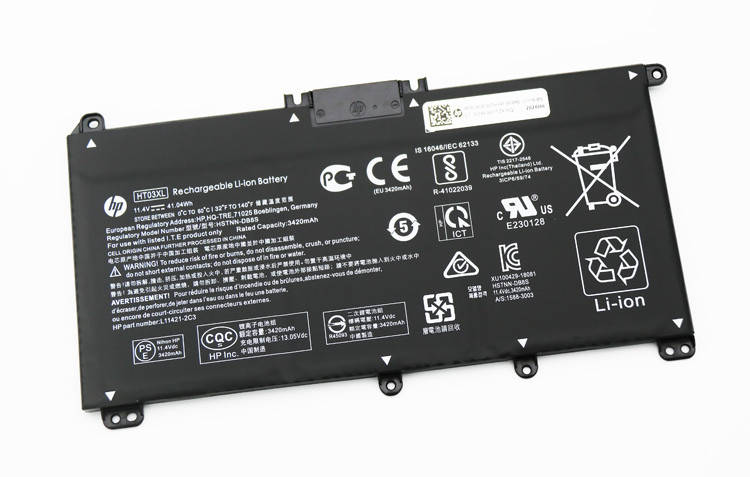 Оригинальная батарея для ноутбука HP 250 G7, 255 G7 ( HT03XL - 11.4V, 41Wh, 3420mAh) - Аккумулятор, АКБ, Черный
Оригинальная батарея для ноутбука HP 250 G7, 255 G7 ( HT03XL - 11.4V, 41Wh, 3420mAh) - Аккумулятор, АКБ, Черный