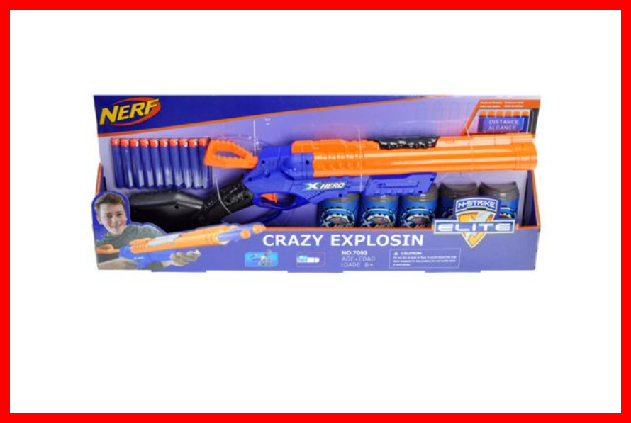 Детский игрушечный бластер-автомат NERF стреляющий поролоновыми пулями нерф автомат, Синий
Детский игрушечный бластер-автомат NERF стреляющий поролоновыми пулями нерф автомат, Синий