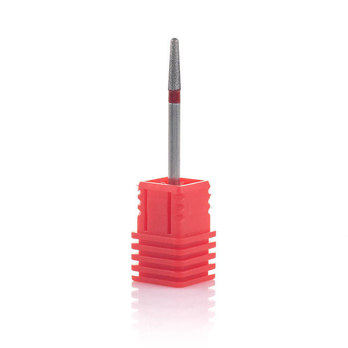 Фреза алмазная Nail Drill "Конус, полусферический конец" - 855 025R диаметр 2,5 мм(красная насечка)
Фреза алмазная Nail Drill "Конус, полусферический конец" - 855 025R диаметр 2,5 мм(красная насечка)