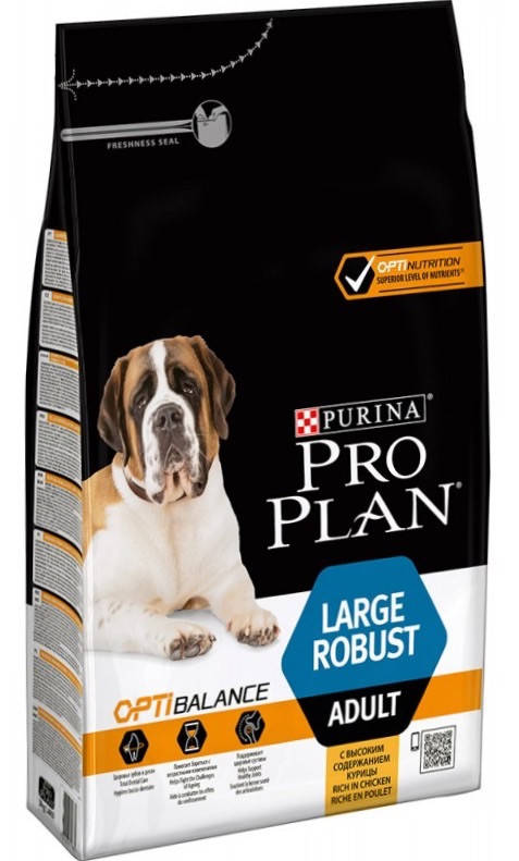 Сухой корм Purina Про План (Pro Plan) Adult Large Robust OptiBalance для собак больших пород 14кг
Сухой корм Purina Про План (Pro Plan) Adult Large Robust OptiBalance для собак больших пород 14кг