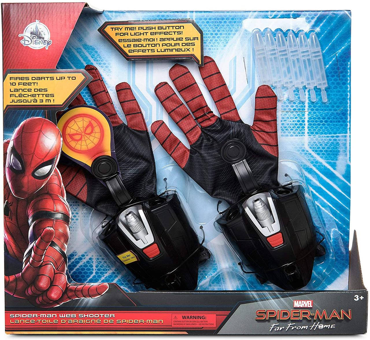 Две Перчатка Человек Паук с Веб Шутером и Лазерным Прицелом Spider-Man Web Shooters Disney 461062
Две Перчатка Человек Паук с Веб Шутером и Лазерным Прицелом Spider-Man Web Shooters Disney 461062