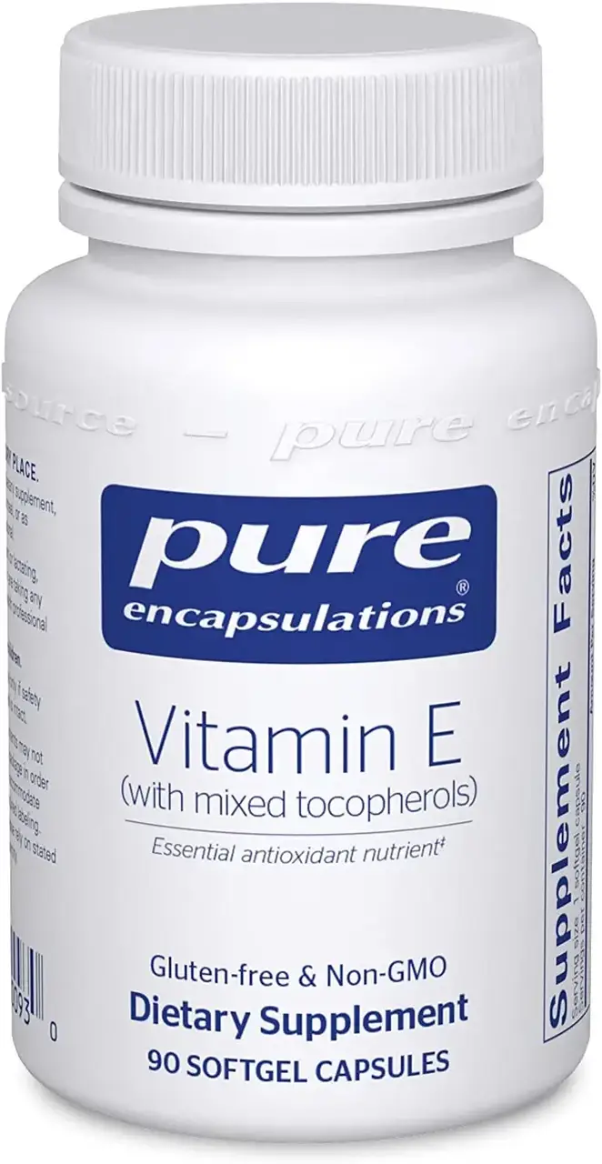 Витамин Е (со смешанными токоферолами), Vitamin E, Pure Encapsulations, 90 капсул (PE-00093)
Витамин Е (со смешанными токоферолами), Vitamin E, Pure Encapsulations, 90 капсул (PE-00093)