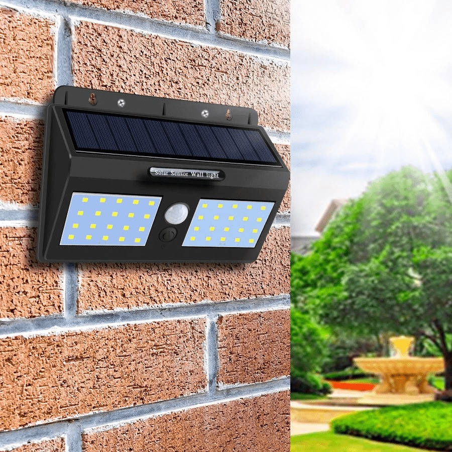 Уличный светильник на солнечной батарее Solar 1626A +solar 40 диодов / Фасадный светильник с датчиком движения
Уличный светильник на солнечной батарее Solar 1626A +solar 40 диодов / Фасадный светильник с датчиком движения