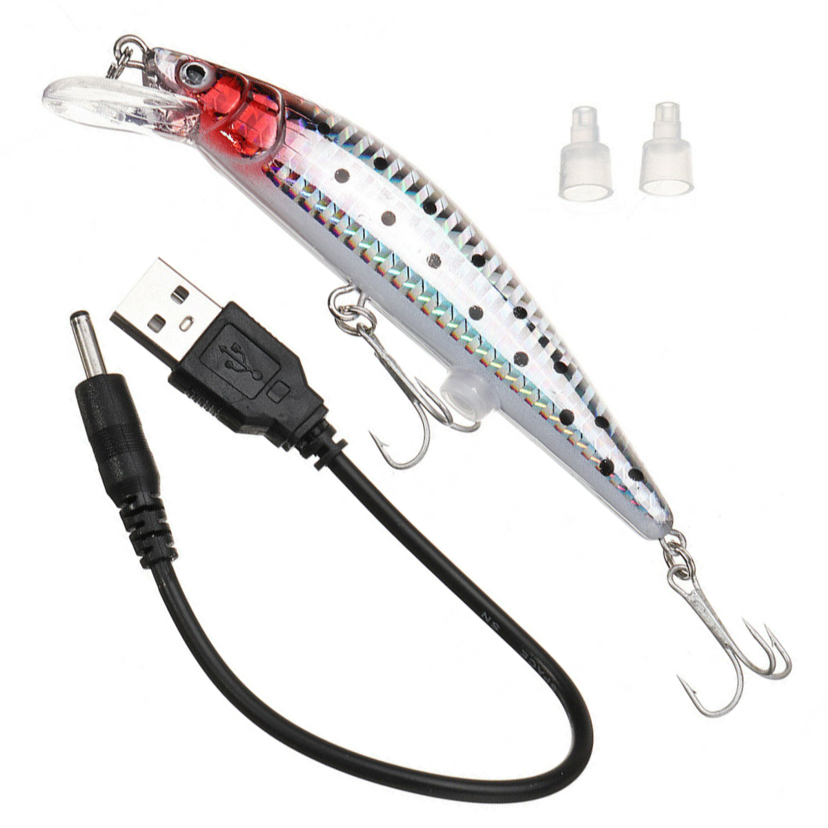 Электронная приманка-воблер для рыбы на USB - Twitching Lure Original Разноцветный (id15)
Электронная приманка-воблер для рыбы на USB - Twitching Lure Original Разноцветный (id15)
