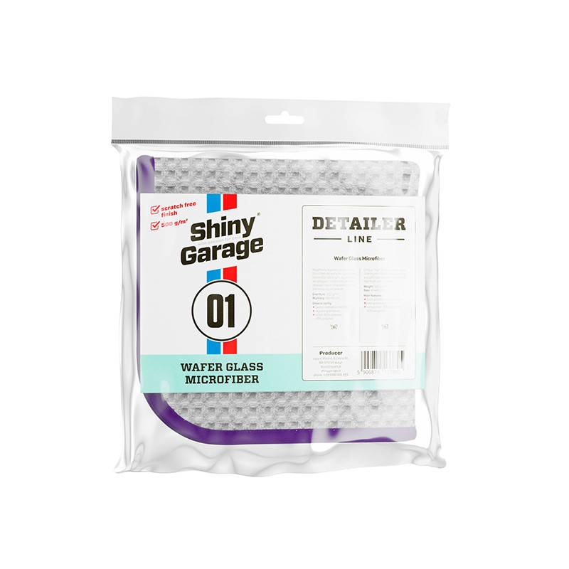 Полотенце для стекол Shiny Garage Wafer Glass Microfiber 40х40
Полотенце для стекол Shiny Garage Wafer Glass Microfiber 40х40