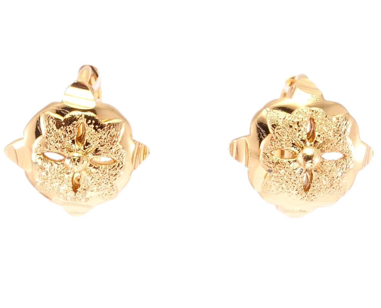 Серьги Xuping Позолота 18K колечки "Цветочный узор"
Серьги Xuping Позолота 18K колечки "Цветочный узор"