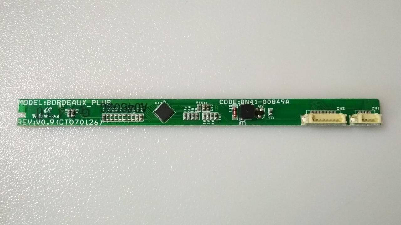 Плата управления (сенсорная) BN41-00849A к телевизору Samsung LE40R81B, Samsung LE32R81B
Плата управления (сенсорная) BN41-00849A к телевизору Samsung LE40R81B, Samsung LE32R81B