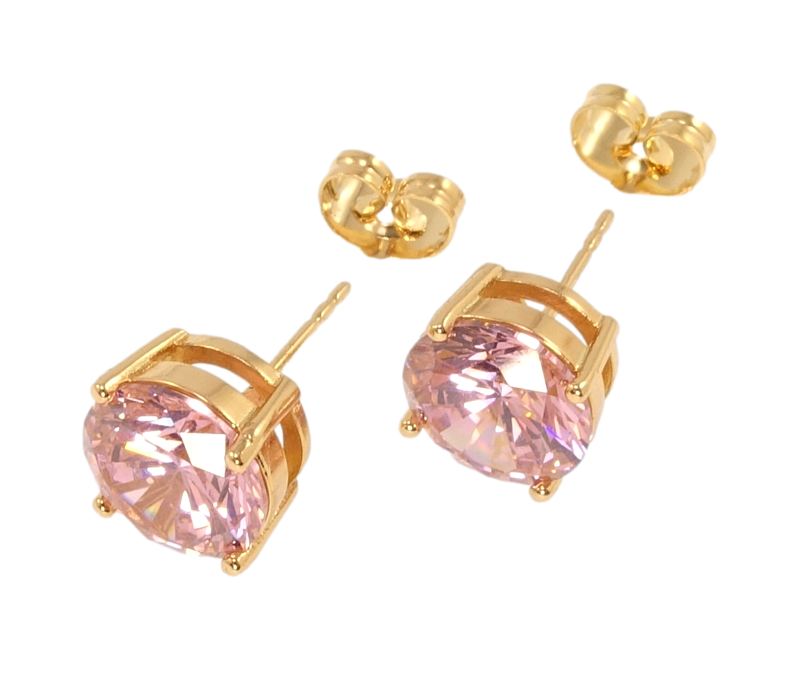 Серьги Xuping Позолота 18K гвоздики (пусеты) "Розовый кристалл в 4-х крапановой оправе" ø 10мм
Серьги Xuping Позолота 18K гвоздики (пусеты) "Розовый кристалл в 4-х крапановой оправе" ø 10мм
