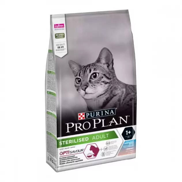Сухой корм Pro Plan Sterilised Cod & Trout, для стерилизованных котов, с треской и форелью, 1.5 кг
Сухой корм Pro Plan Sterilised Cod & Trout, для стерилизованных котов, с треской и форелью, 1.5 кг
