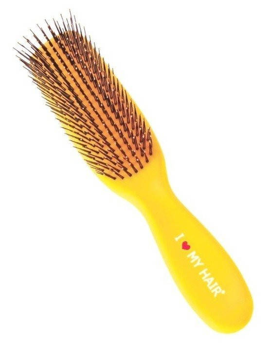 I love my hair Щётка для волос глянцевая, микро 17 см Spider hair brush - Yellow micro Желтый
I love my hair Щётка для волос глянцевая, микро 17 см Spider hair brush - Yellow micro Желтый